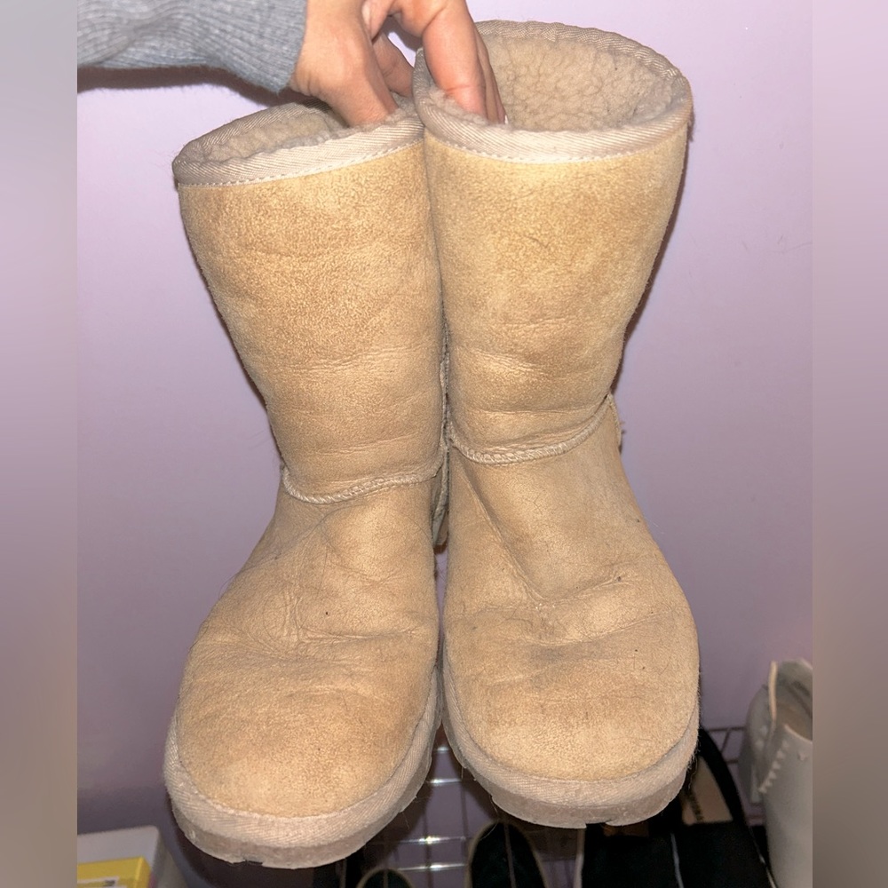 Sand color ugg boots